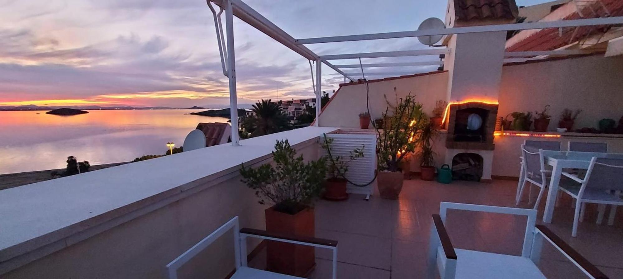 Nido del amor deluxe 2y2 en 1a linéa Pool Wifi 2Aire 2TV La Manga del Mar Menor Esterno foto